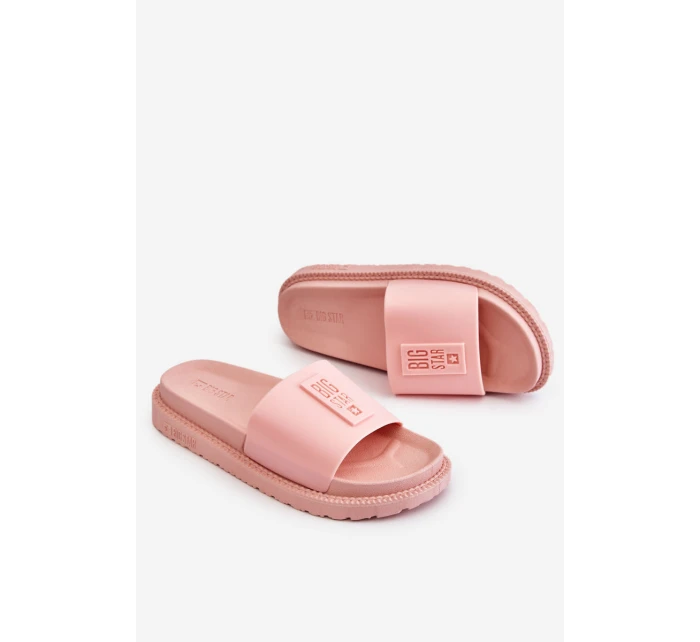 Dámské pantofle Big Star LL274425 Světle růžové Dámské pantofle Big Star LL274425 Světle růžové