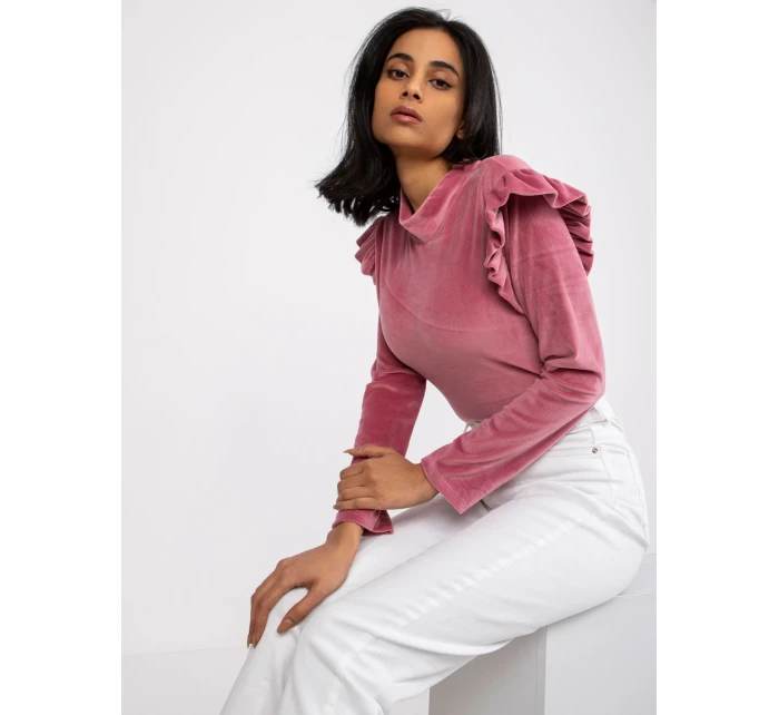 Halenka DHJ BZ 6533B.85 tmavě růžová