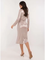 Sukienka DHJ SK model 20619208 beżowy - FPrice