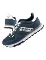 Pánské sportovní boty DS410-11 Tmavě modrá s bílou - Ducati