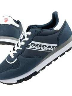Pánské sportovní boty Tmavě modrá s bílou model 21049882 - Ducati