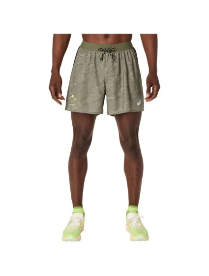 Fujitrail All Over Print Short Green L model 21376198 - Asics