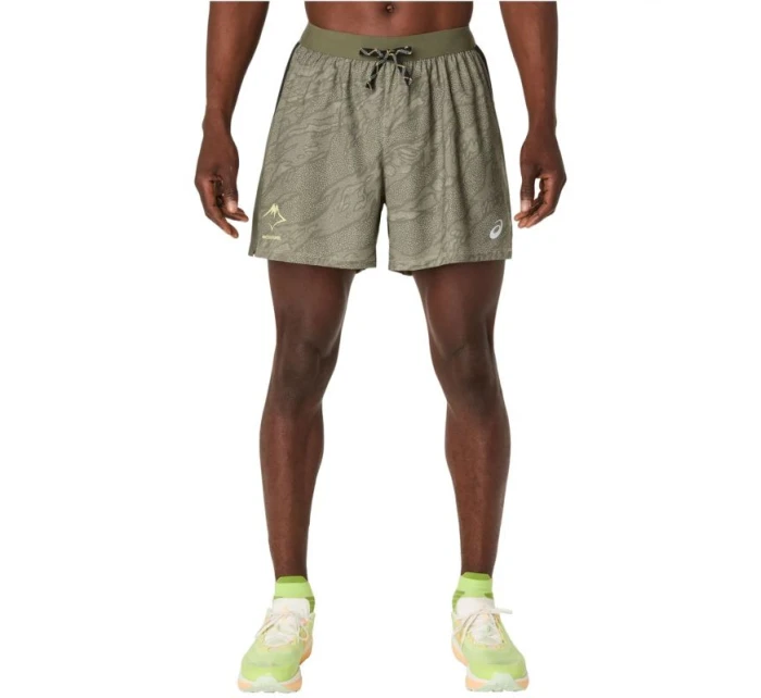 Fujitrail All Over Print Short Green L model 21376198 - Asics