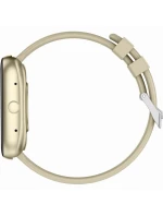 Dámské chytré hodinky  béžový silikonový řemínek + bílý řemínek model 21819976 - Gravity