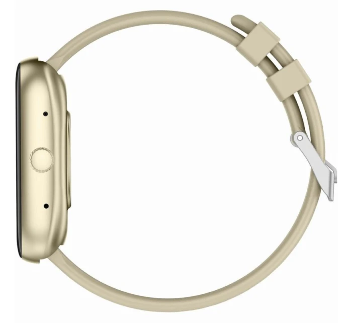 Dámské chytré hodinky  béžový silikonový řemínek + bílý řemínek model 21819976 - Gravity