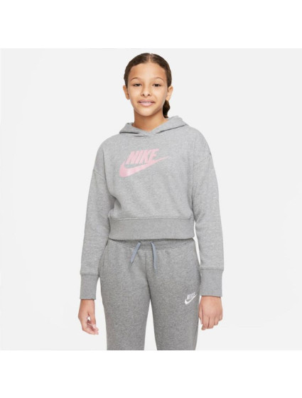 Dívčí mikina Sportswear Club Jr DC7210 093 - Nike