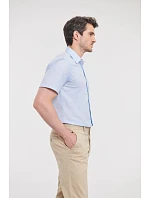 Russell Athletic 923M Košile Oxford s krátkým rukávem 11.923M oxford blue Russell Athletic 923M Košile Oxford s krátkým rukávem 11.923M oxford blue
