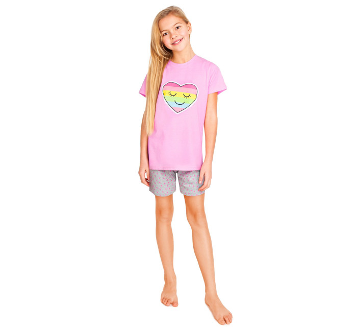 Dívčí bavlněné pyžamo model 17464273 Vícebarevné - Yoclub