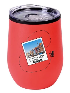 Personalizovaný termohrnek "BOWL" s fotkou a cestovatelským motivem