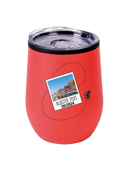 Personalizovaný termohrnek "BOWL" s fotkou a cestovatelským motivem Personalizovaný termohrnek "BOWL" s fotkou a cestovatelským motivem