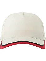 Kid Dětská 5 panelová kšiltovka white/red model 22411077 - Atlantis Headwear Kid Dětská 5 panelová kšiltovka white/red model 22411077 - Atlantis Headwear