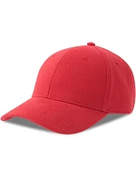Atlantis Headwear Pilot-S 6 panelová kšiltovka z těžké bavlny 33.0273 red Atlantis Headwear Pilot-S 6 panelová kšiltovka z těžké bavlny 33.0273 red