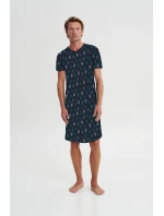 Noční košile s krátkými rukávy model 18938511 - Vamp