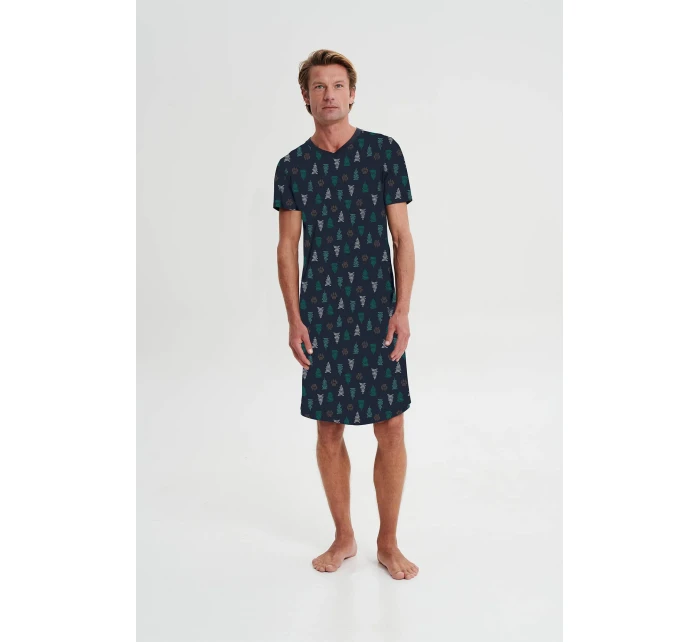 Noční košile s krátkými rukávy model 18938511 - Vamp