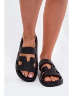 Dámské pěnové pantofle – černé