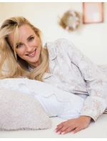 Dámská košile bez knoflíků Key LND 567 B25 délka/r S-XL