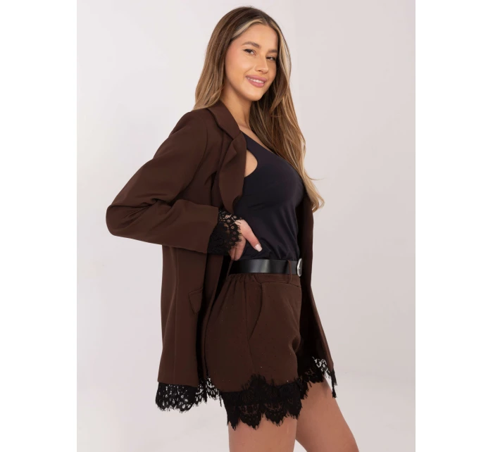 Szorty IT SN model 21799695 brązowy - FPrice Szorty IT SN model 21799695 brązowy - FPrice