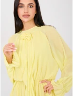 Šaty MI SK A1554.67 světle žluté