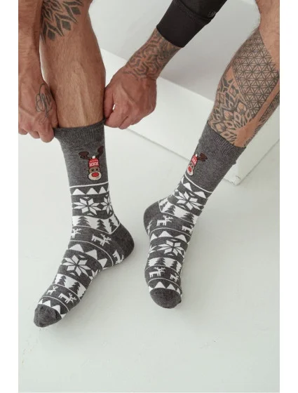 SKARPETKI MĘSKIE ŚWIĄTECZNE model 21465864 - Milena