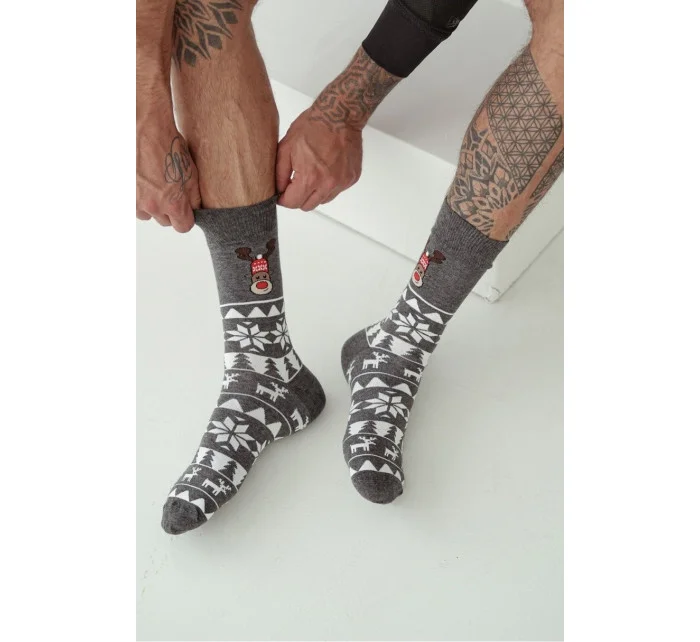 SKARPETKI MĘSKIE ŚWIĄTECZNE model 21465864 - Milena