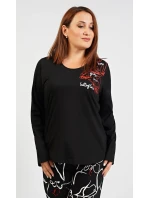 Dámské pyžamo dlouhé Butterfly