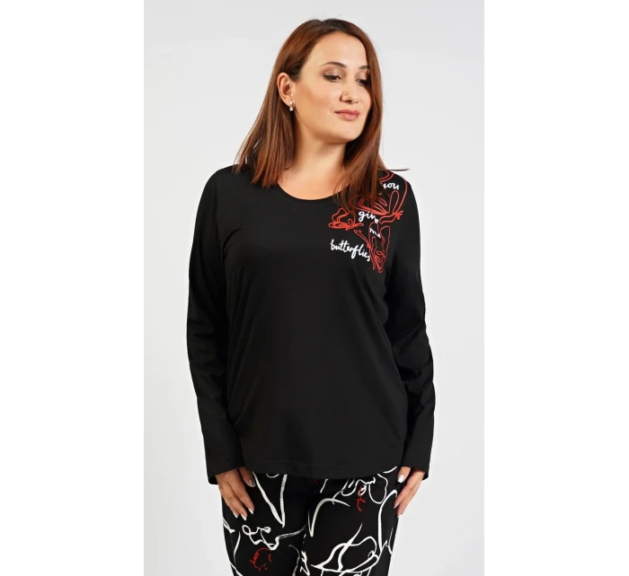 Dámské pyžamo dlouhé Butterfly