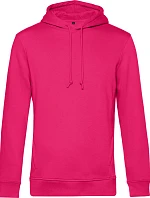 B&C Inspire Hooded_° Pánská mikina s kapucí 01.U33B magenta pink