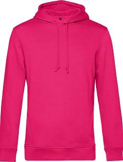 B&C Inspire Hooded_° Pánská mikina s kapucí 01.U33B magenta pink