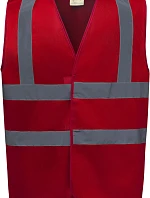 Yoko HVW 100 Hi-Vis bezpečnostní vesta 79.W100 red
