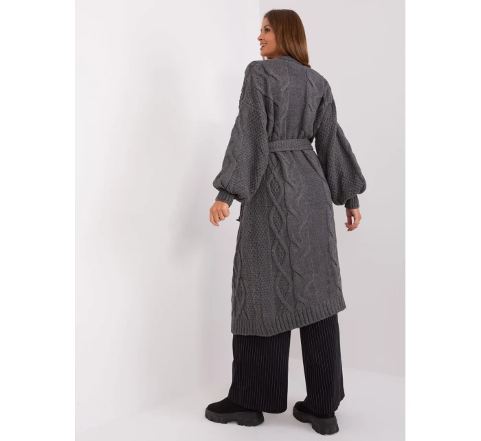 Cardigan BA SW 8020 1.36P tmavě šedá