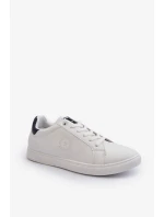 Pánské nízké tenisky Eco Leather Big Star Bílé Pánské nízké tenisky Eco Leather Big Star Bílé