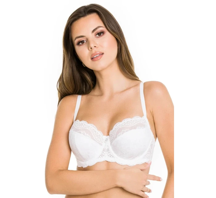 Dámská podprsenka 01096 bílá - Mediolana Dámská podprsenka 01096 bílá - Mediolana