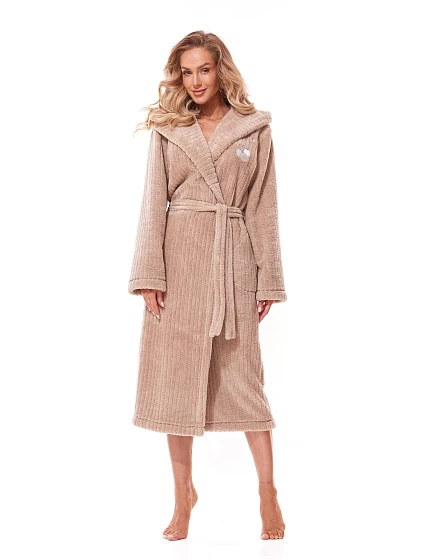 Dlouhý dámský župan S2XL model 18775546 - L&L Dlouhý dámský župan S2XL model 18775546 - L&L