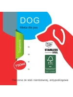 MISKA PRO PSY A KOČKY Z NEREZOVÉ OCELI 750ML