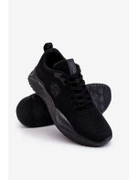 Pánské tenisky Memory Foam Big Star LL174248 Černá Pánské tenisky Memory Foam Big Star LL174248 Černá