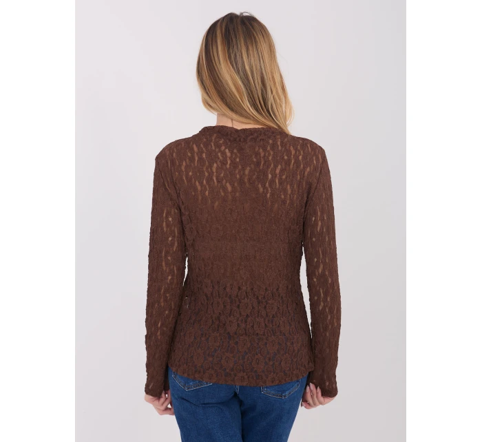 Bluzka IT BZ model 21834320 brązowy - FPrice Bluzka IT BZ model 21834320 brązowy - FPrice