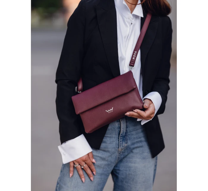Dámská kabelka Vuch Yella Chic Wine Dámská kabelka Vuch Yella Chic Wine