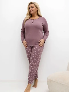 Pohodlná pyžama pro plnoštíhlé model 221185 Forever Pink