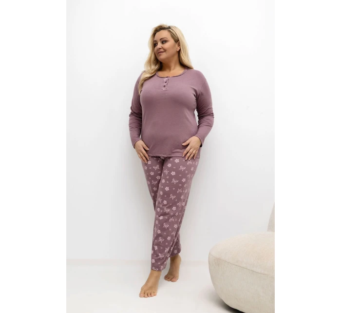 Pohodlná pyžama pro plnoštíhlé model 221185 Forever Pink