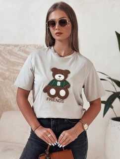 BAREN dámské tričko pistáciová Dstreet RY2566