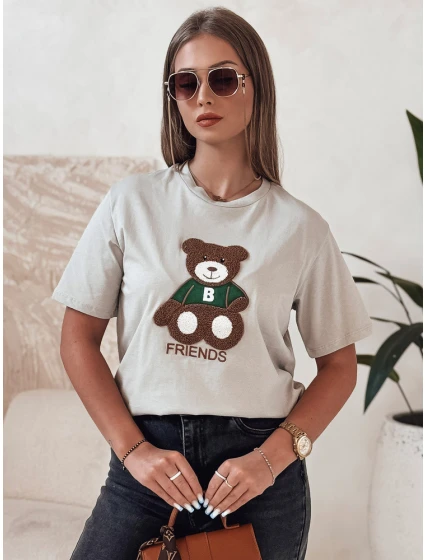 BAREN dámské tričko pistáciová Dstreet RY2566