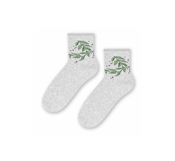 Vzorované netlačící ponožky Steven art.099 35-40