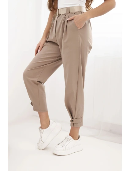Kalhoty Summer Punto s zapínáním na nohavicích model 21949294 - K-Fashion