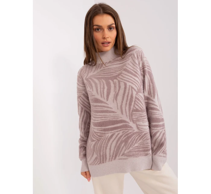 Jumper AT SW 2357.96 světle fialová Jumper AT SW 2357.96 světle fialová