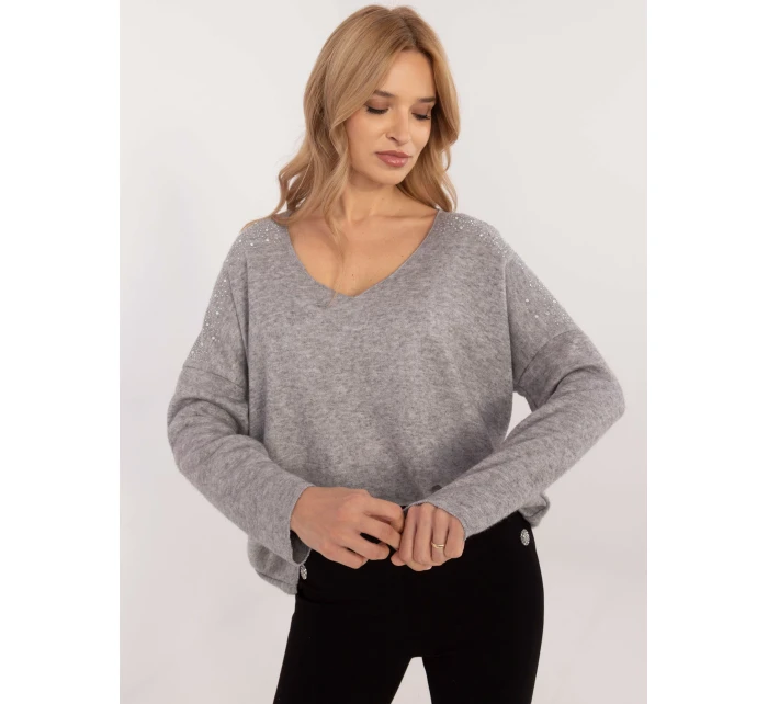 Sweter DHJ SW model 20609065 szary - FPrice