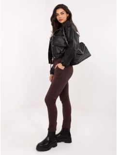 Tepláky RV DR 3589.05X tmavě hnědé