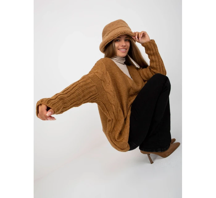 Dámský svetr TW SW BI M903 velbloudí