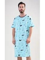 Pánská noční košile s krátkým rukávem model 17843969 - Vienetta MAN