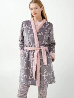 Dámský župan s potiskem model 20516587 - Vamp