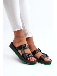 Dámské Sandály Na Ploché Podrážce ZAXY LL285073 Černé